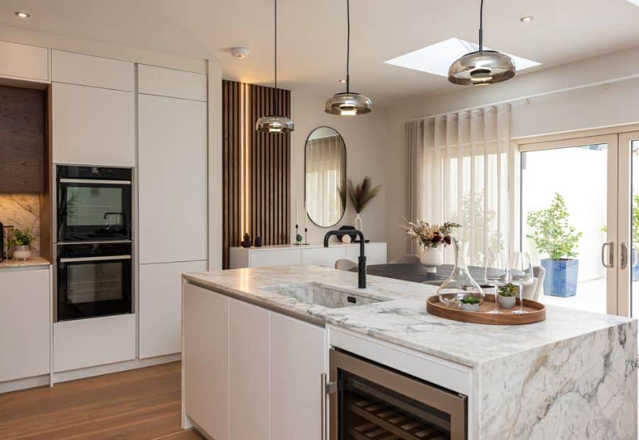 kitchen at waterford showhouse - knightswood