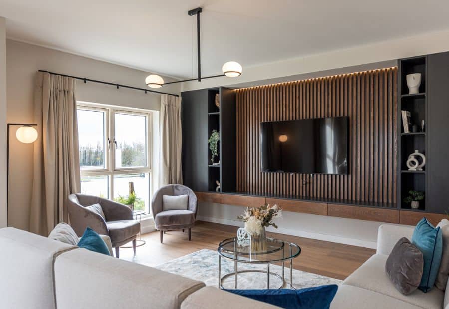 tv wall unit by edition kitchens